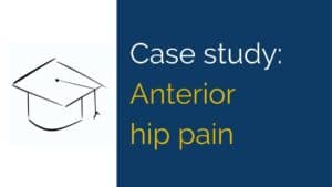 anterior hip pain