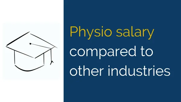 physiotherapy salary compared to other industries