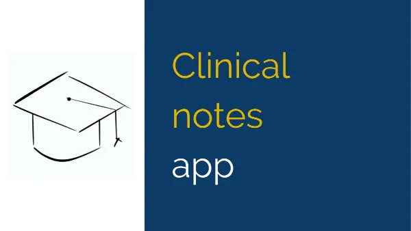 clinical notes app